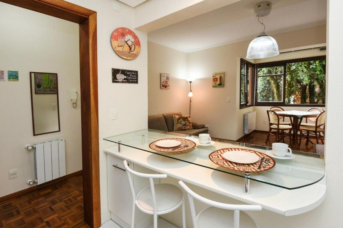 Appartement Rosa Edificio Bavaria à Gramado Extérieur photo