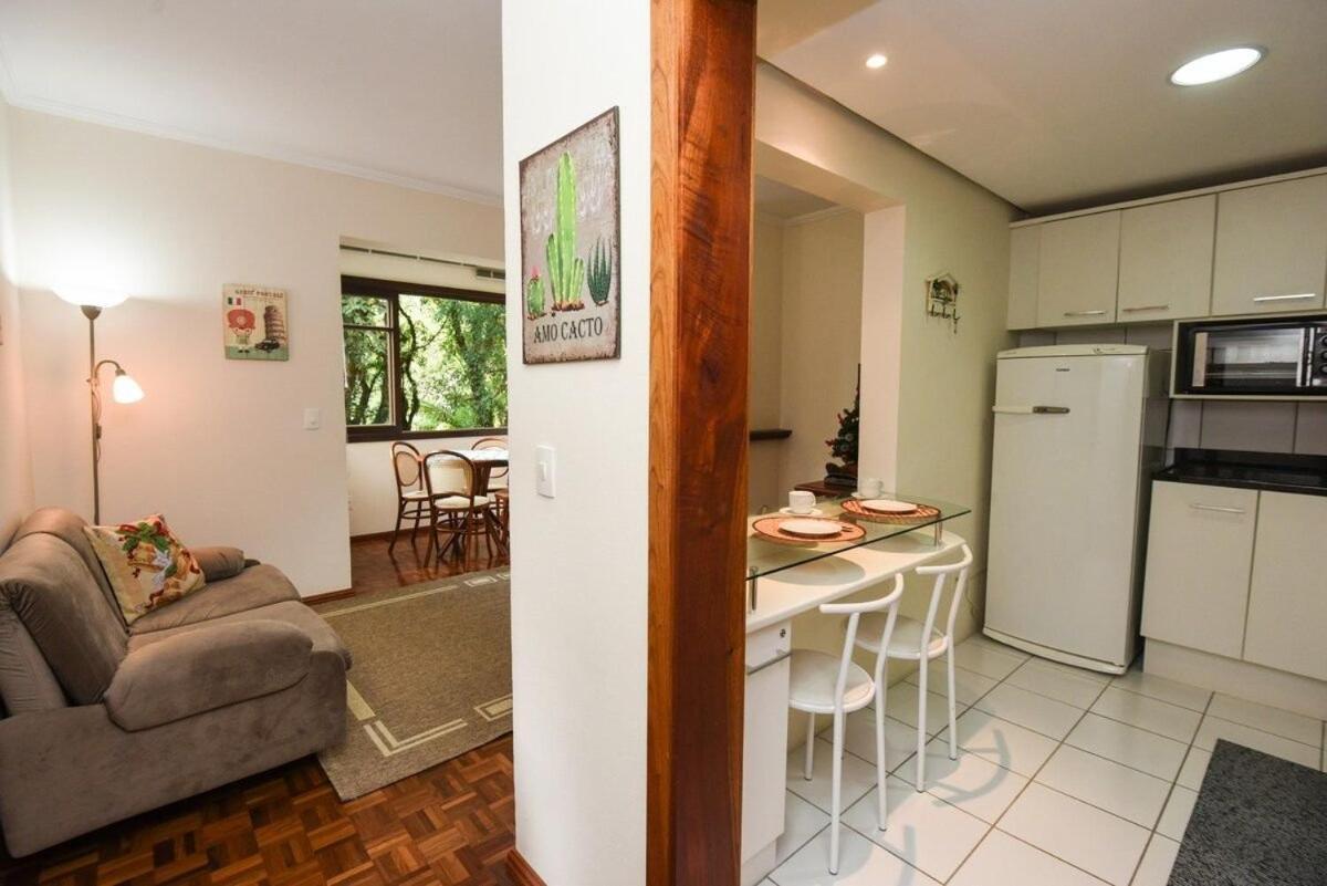 Appartement Rosa Edificio Bavaria à Gramado Extérieur photo
